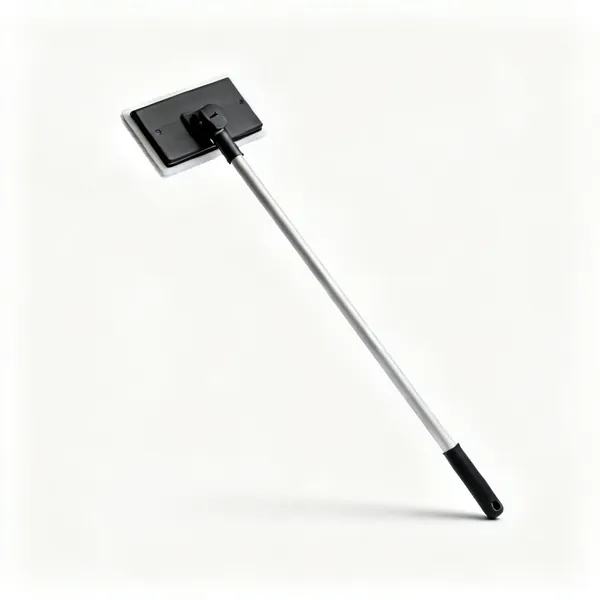 Sanding pole: A pole sander with a rectangular head on a long handle