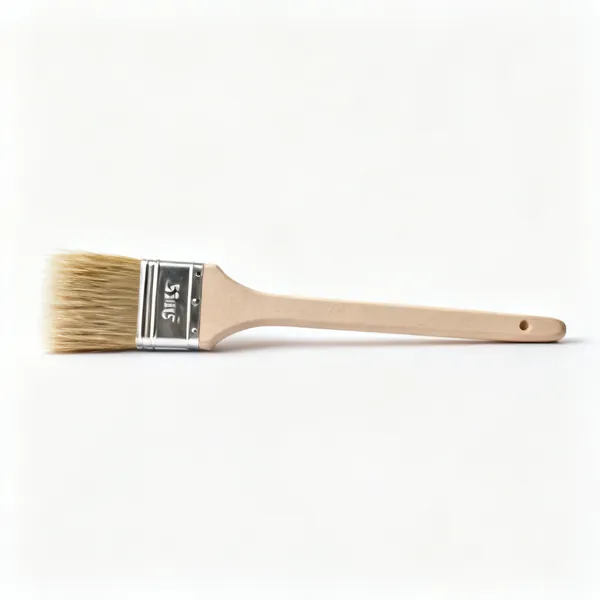 Sash brush: A narrow 25mm sash paint brush with a long handle