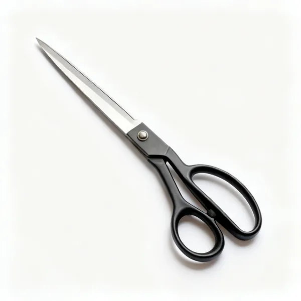 A pair of long bladed wallpaper scissors