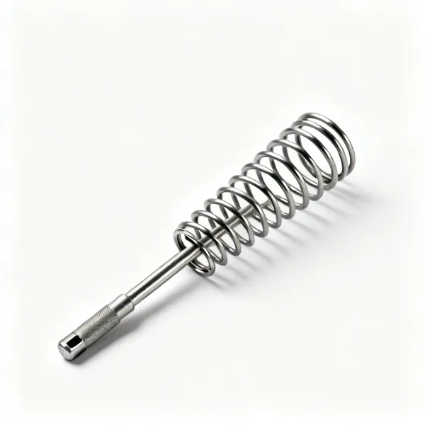 A set of coiled steel pipe bending springs of graduated diameters