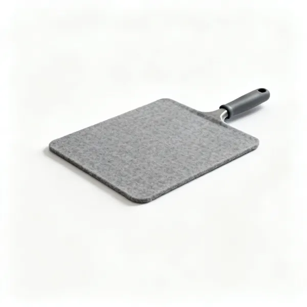 Heat proof mat: A grey fibre heat proof soldering mat, a flat rectangular pad