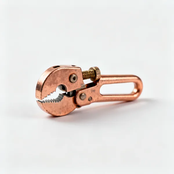 Mini pipe cutter: A small mini copper pipe cutter with a compact body, cutting wheel and thumbscrew