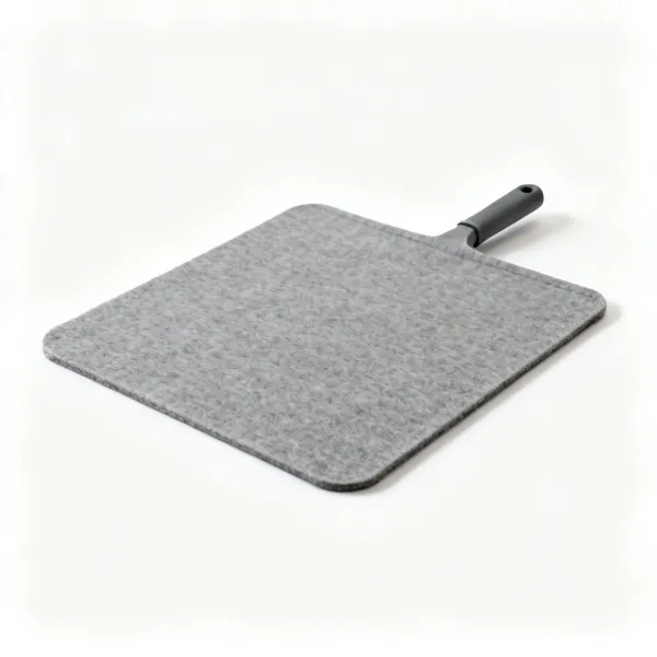 Heat proof mat: A grey fibre heat proof soldering mat, a flat rectangular pad
