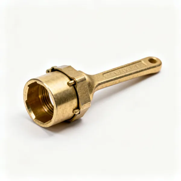 Slip couplings: A brass slip repair coupling with no internal pipe stop