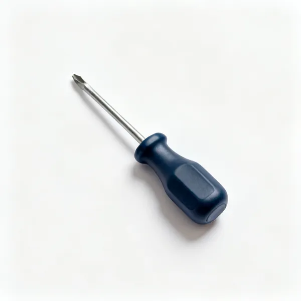 A set of short stubby screwdrivers with wide moulded handles