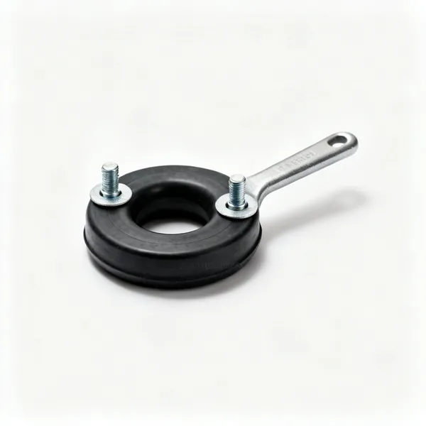 Close coupled kit: A rubber close coupled toilet doughnut washer with two bolts and washers
