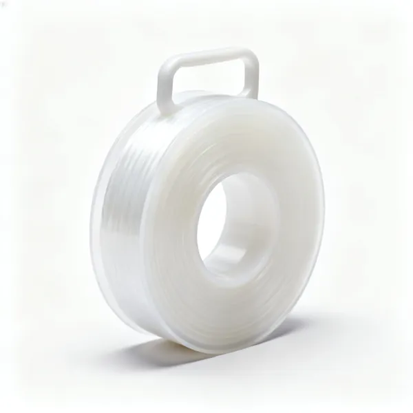 PTFE tape: A roll of white PTFE thread seal tape