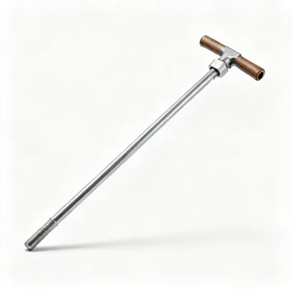 Stopcock key: A long T handled stopcock water key