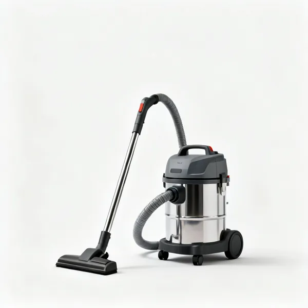 Wet vacuum: A wet and dry vacuum cleaner with a hose