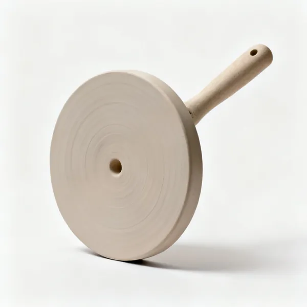 Round pottery wheel bats