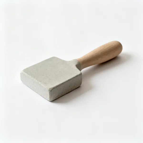 A smooth burnishing stone for pottery