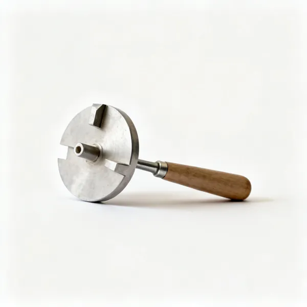 A pottery trimming chuck holder