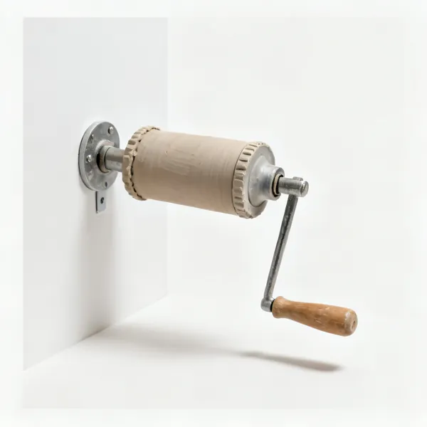 Hand extruder: A wall mounted pottery clay extruder