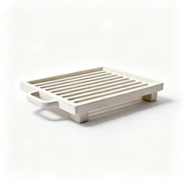 Refractory kiln shelves