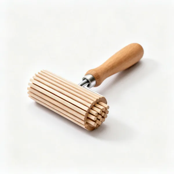 Roller guides: Wooden slab roller thickness guide sticks