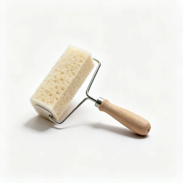 Sponge stamps: Cut sponge stamping shapes for pottery