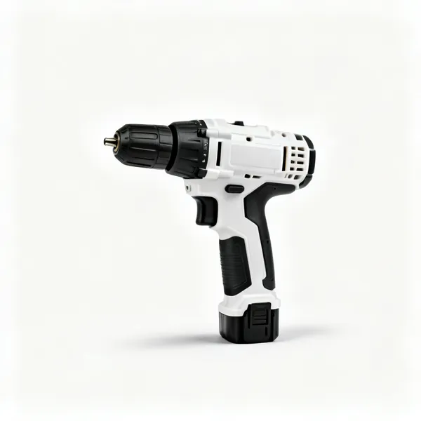 Platform adaptor: A plastic cordless tool battery adaptor plate with two different mounting patterns