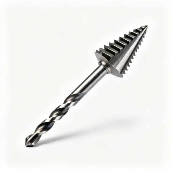 Countersink bit: A countersink drill bit with a tapered fluted cutting head