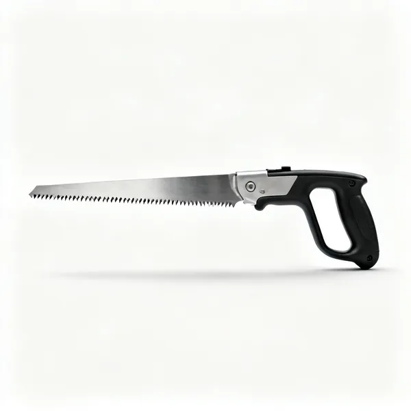 A flat oscillating multi tool bimetal blade with fine hardened teeth and two tone steel