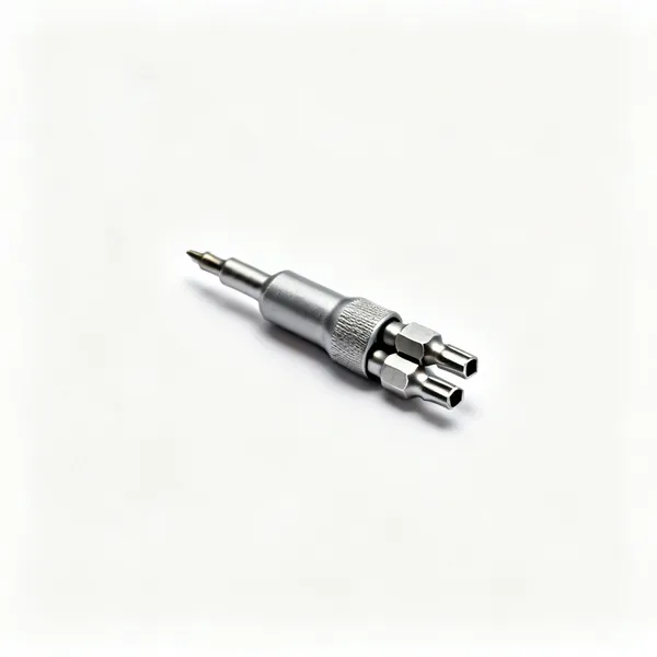 Bit driver and bits: A small multi tool bit driver adaptor with several hex driver bits