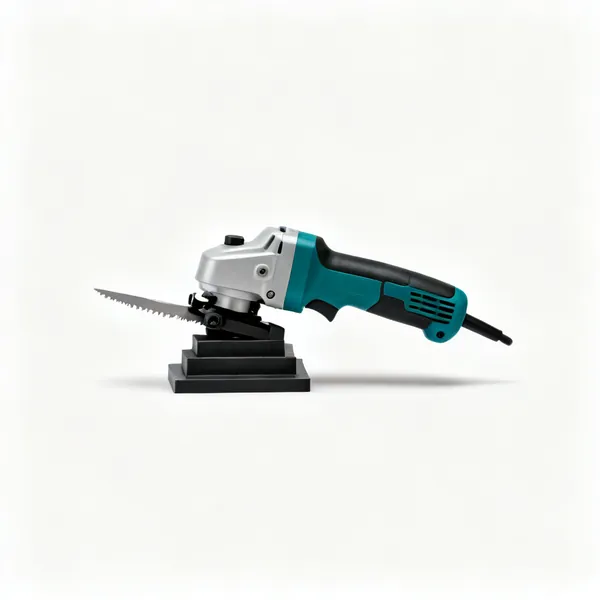 Flush cut blade: An offset oscillating multi tool flush cutting blade with a stepped mounting