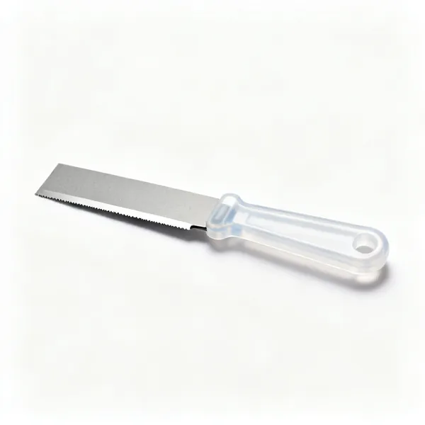 Pocket sharpener: A small flat diamond pocket sharpening card with a plastic handle