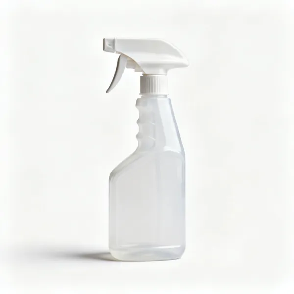 Algae treatment: A plastic spray bottle of algae and mould removal treatment