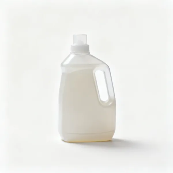 Mild detergent: A plastic bottle of mild neutral cleaning detergent concentrate