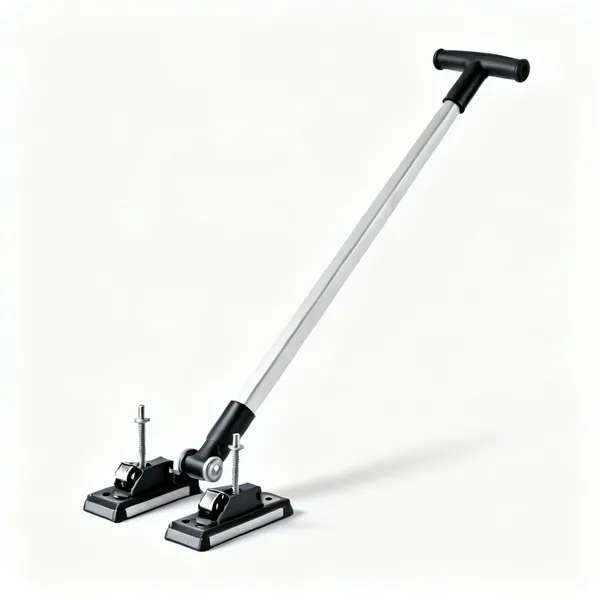 Ladder levellers: Two adjustable ladder leveller feet with locking pins