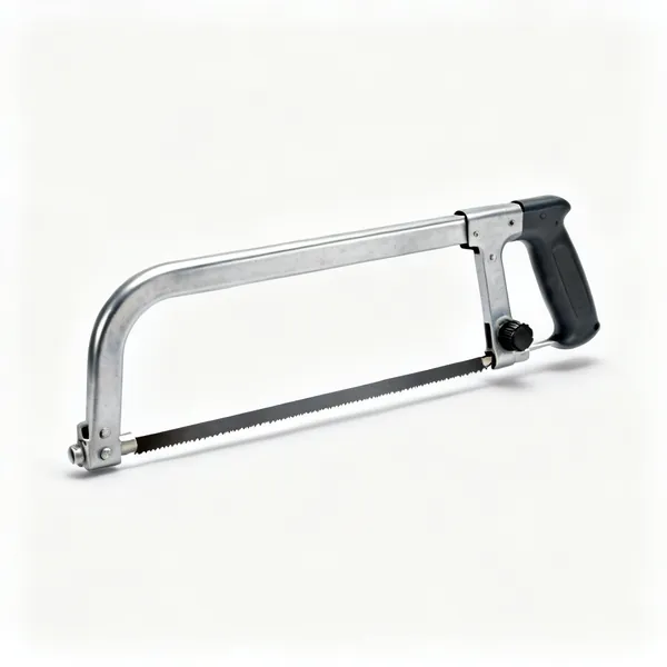Hacksaw: Tensioning knob and pistol grip handle