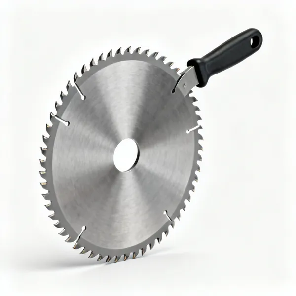 Fine tooth metal saw: A fine toothed metal cutting circular saw blade with many small teeth