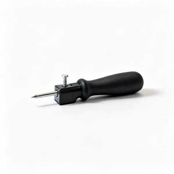 Magnetic purlin finder: A small magnetic stud and purlin finder with a rubber body