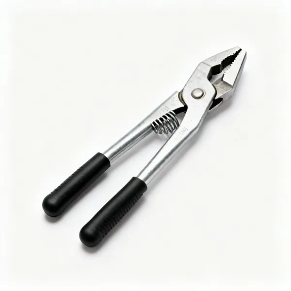Sheet carrying handles: A pair of sprung sheet metal carrying handle grips with rubber jaws