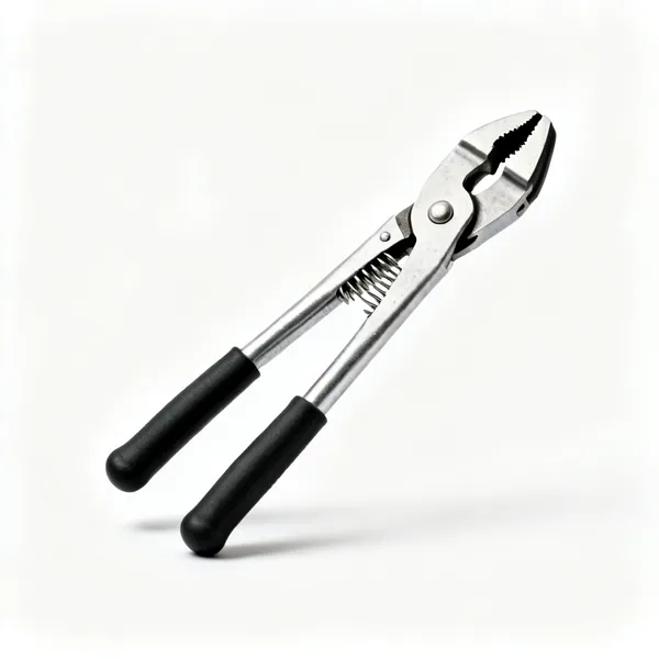 Panel carrying handles: A pair of sprung sheet metal carrying handle grips with rubber jaws
