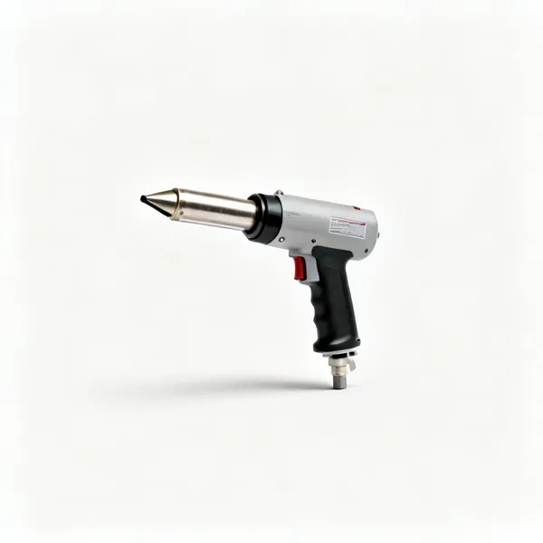 Hot air welder: A hot air plastic welding gun for roofing membrane