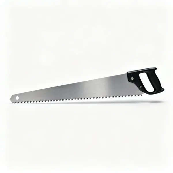 Plastic pipe saw: A fine toothed saw for plastic pipe