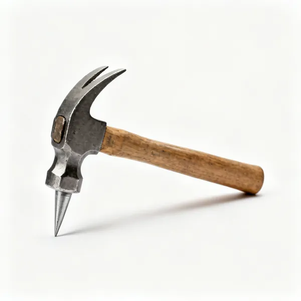 A slater's hammer with a spike and claw