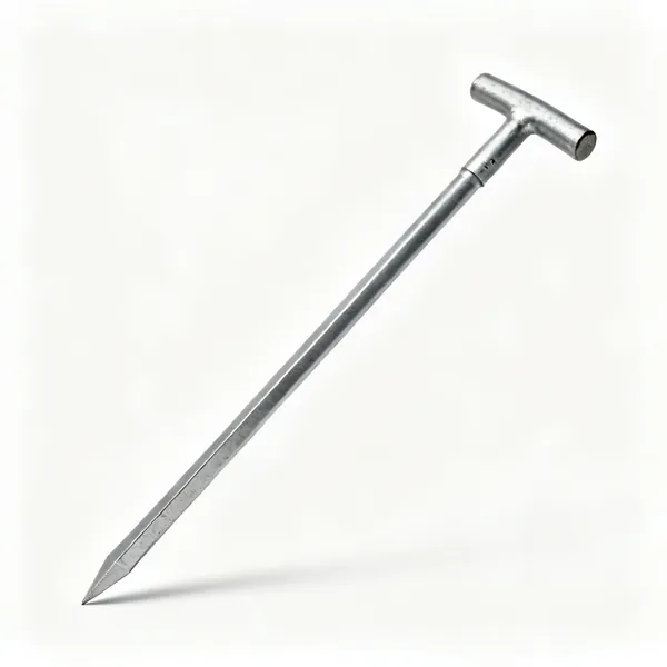 Slate stake: A steel slate cutting stake