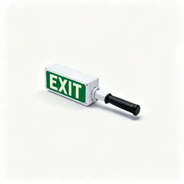 Emergency lighting: An emergency exit light unit