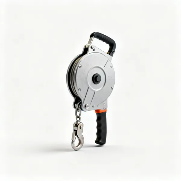 A self retracting inertia reel fall arrest block