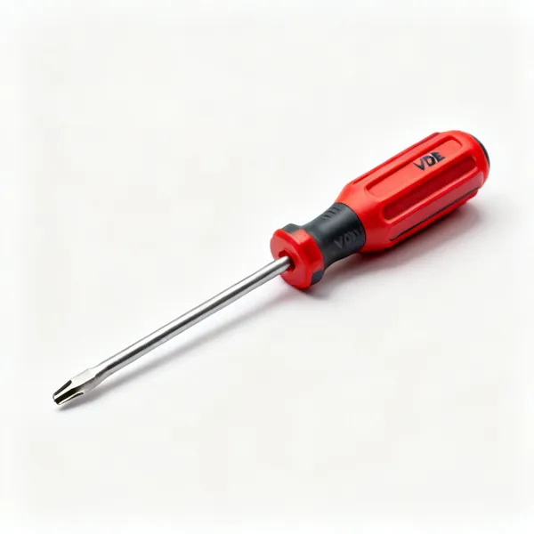 Insulated tools: A set of VDE insulated electrical screwdrivers