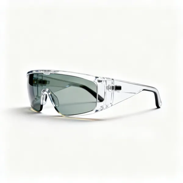 Laser glasses: A pair of tinted laser safety glasses