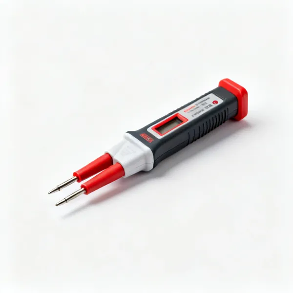A two pole voltage tester with probes