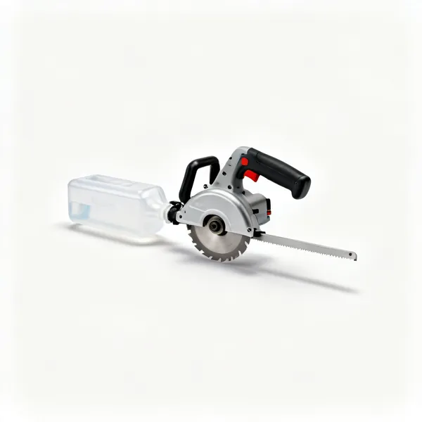 A water suppression kit for a cutting saw