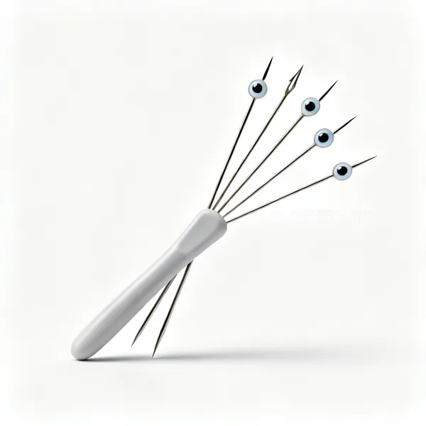 Several chenille needles with large eyes and sharp points