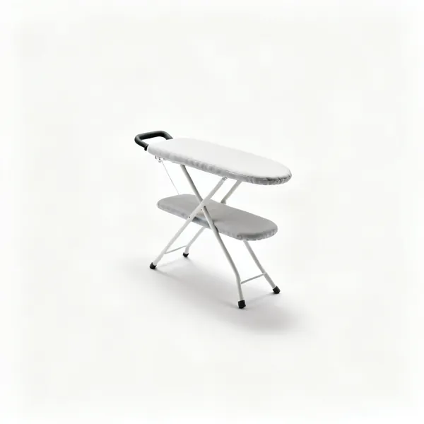 Sleeve board: A small padded sleeve ironing board with two levels