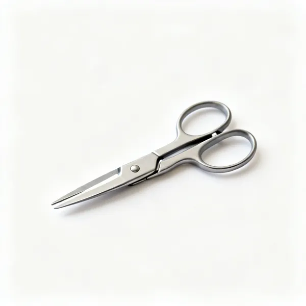 Appliqué scissors: A pair of duckbill applique scissors
