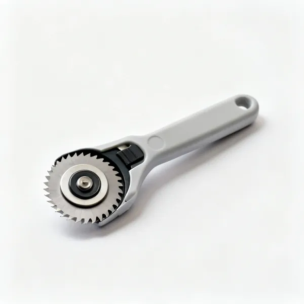 Spare blades: A pack of replacement rotary cutter blades