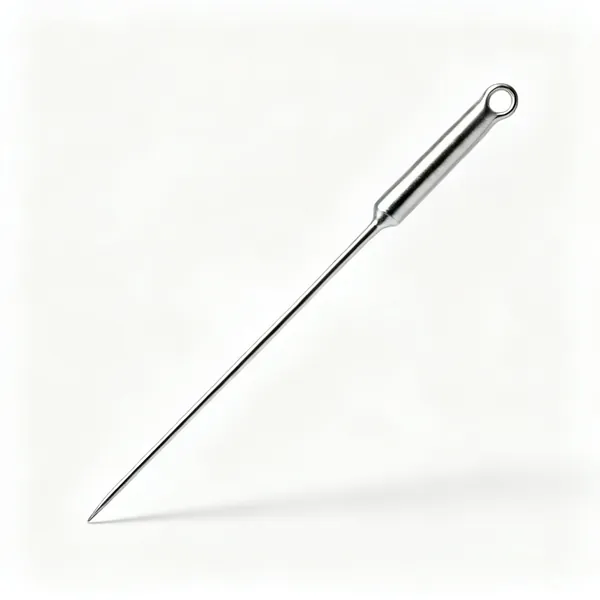 A metal bodkin elastic threader
