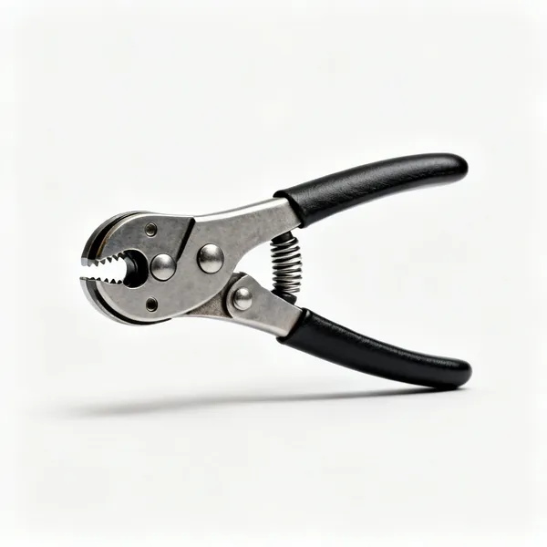 Leather punch: A revolving leather hole punch plier